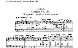 Miniatura de partitura