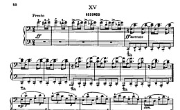 Miniatura de la partitura