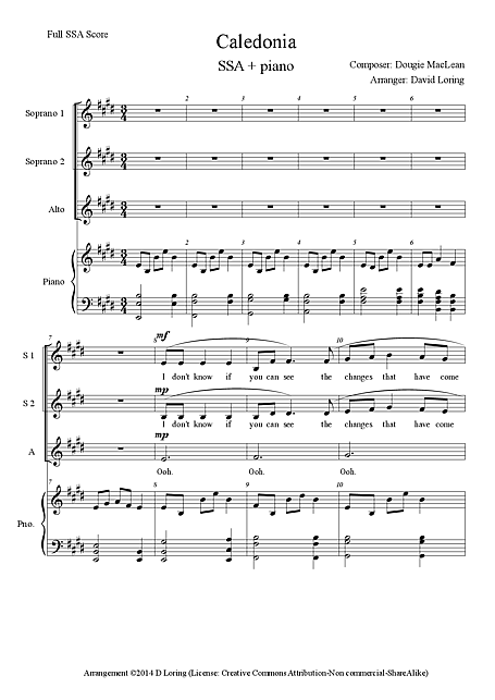 Miniatura de la partitura