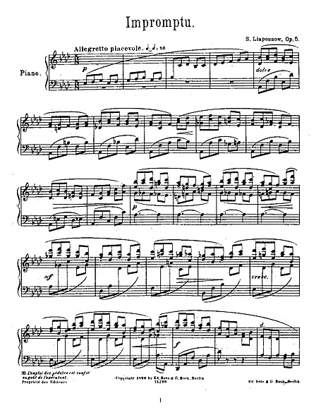 Miniatura de la partitura