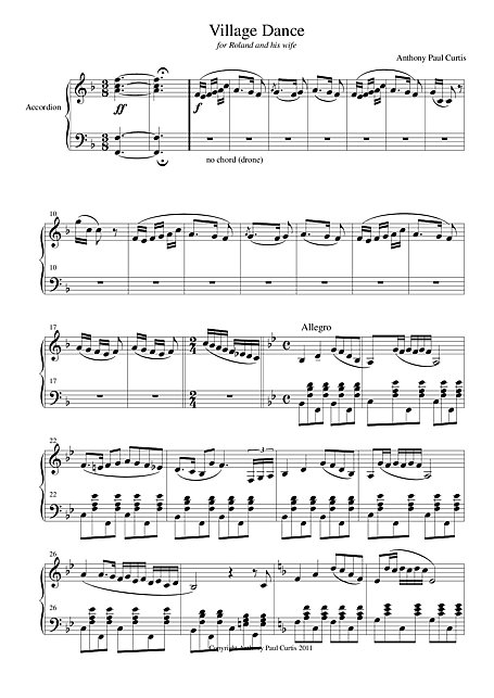 Miniatura de partitura