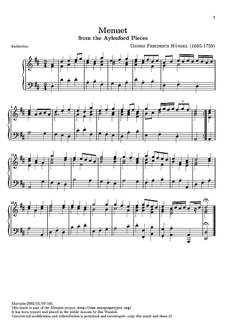 Miniatura di partitura