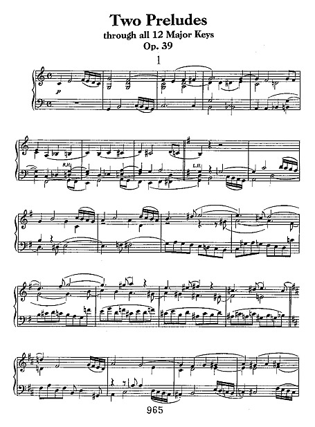 Miniatura de partitura