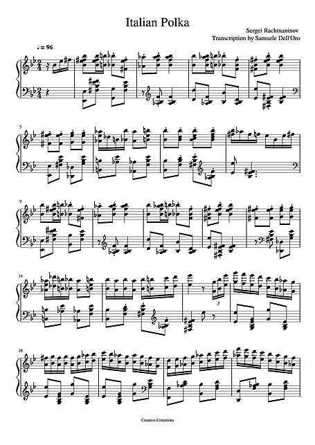 Miniatura di partitura