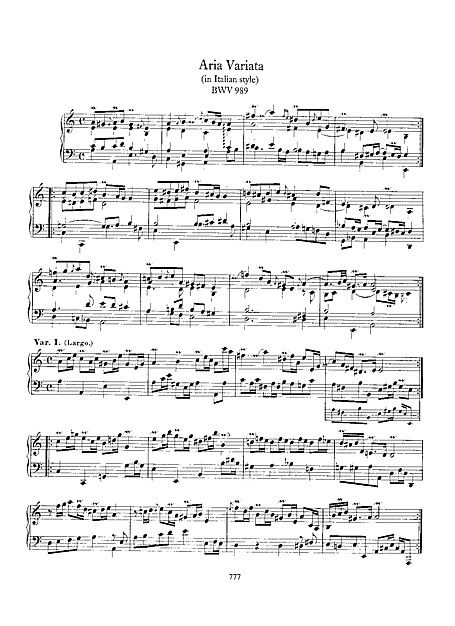 Miniatura di partitura