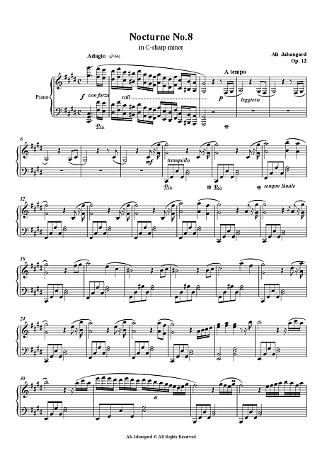 Miniatura de la partitura