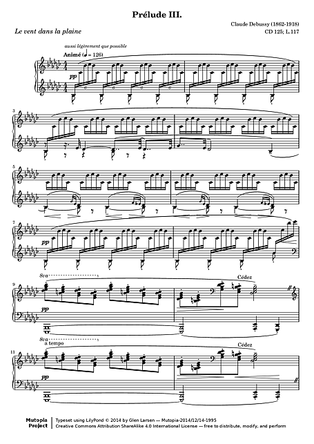 Miniatura di partitura