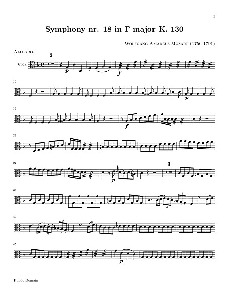 Miniatura de partitura