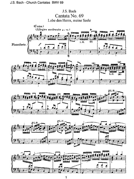 Miniatura de partitura