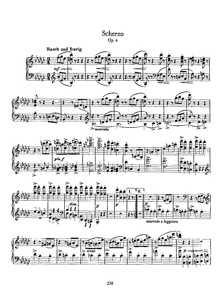 Miniatura di partitura