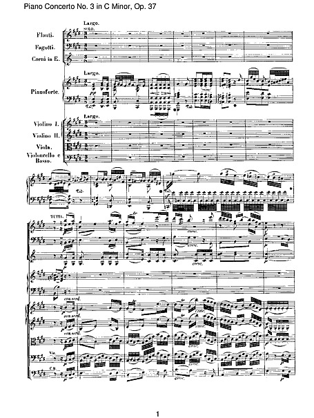 Miniatura di partitura