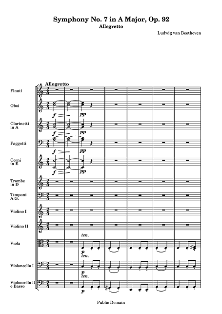 Miniatura de partitura