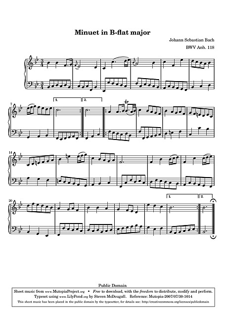 Miniatura de partitura