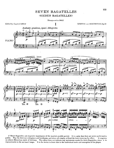 Miniatura di partitura