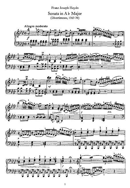 Miniatura di partitura