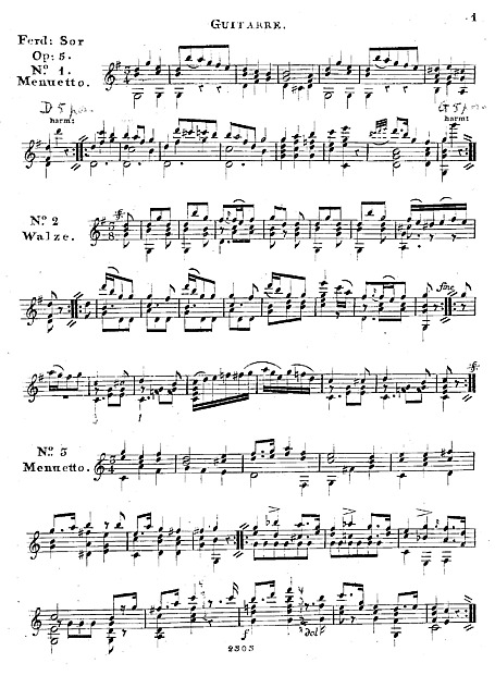 Miniatura de la partitura