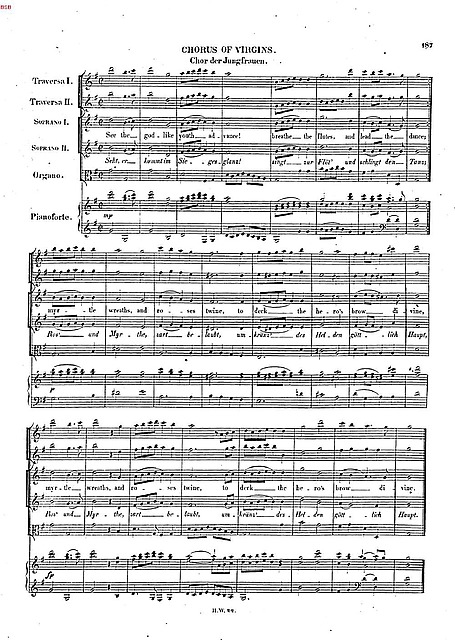 Miniatura de partitura