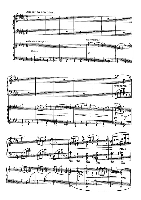 Miniatura de partitura