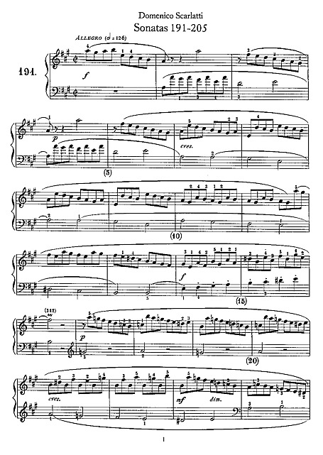 Miniatura de partitura