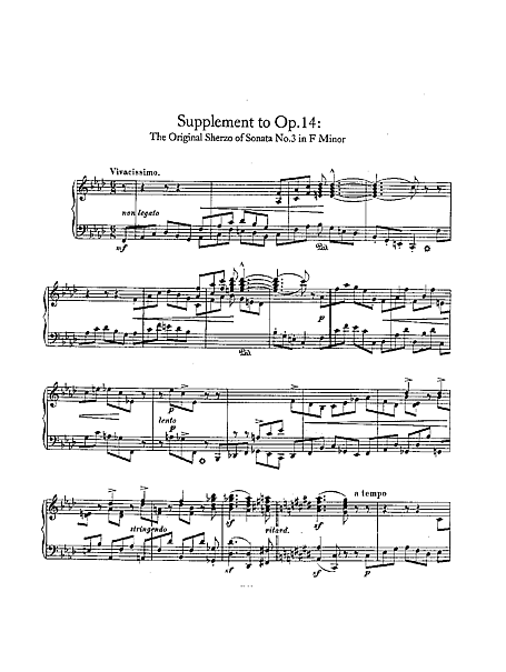 Miniatura de partitura