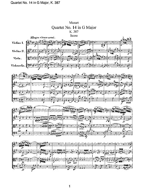 Miniatura de partitura