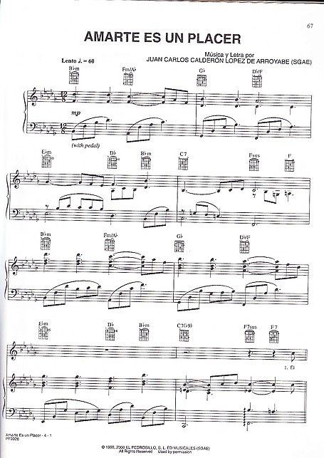 Miniatura de partitura