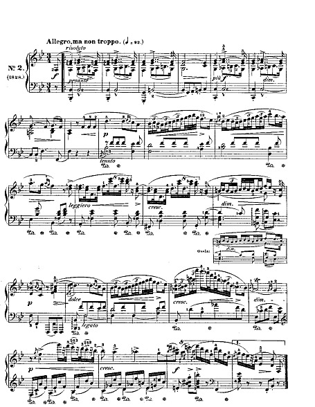 Miniatura de partitura