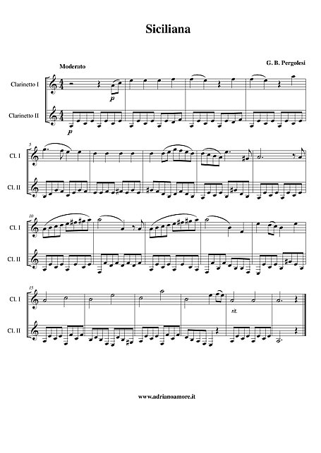 Miniatura de partitura