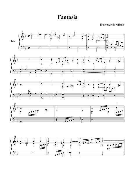 Miniatura di partitura