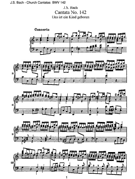 Miniatura de la partitura