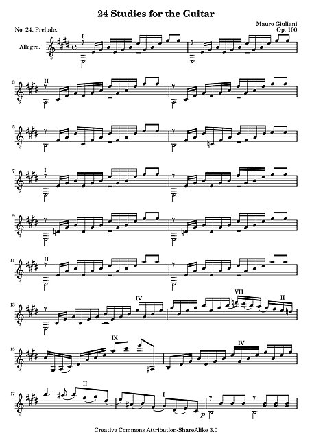 Miniatura de partitura