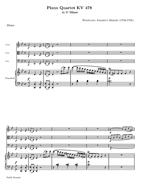 Miniatura de partitura