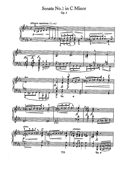 Miniatura de la partitura