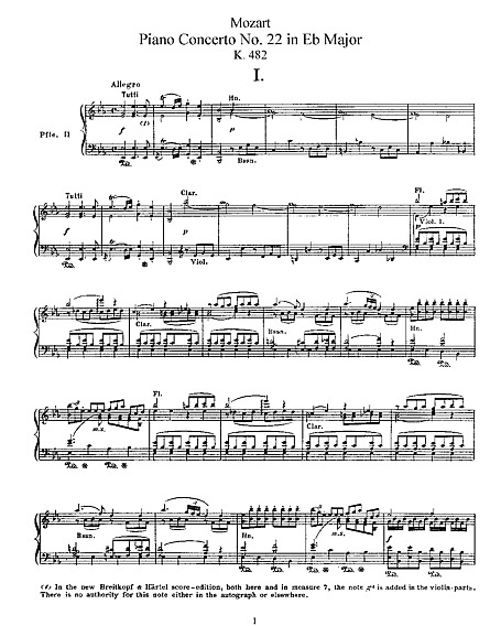 Miniatura di partitura