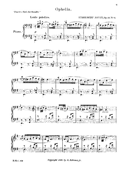 Miniatura de la partitura