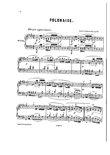 Miniatura de la partitura