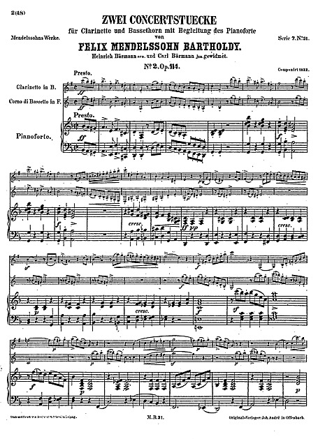 Miniatura de partitura