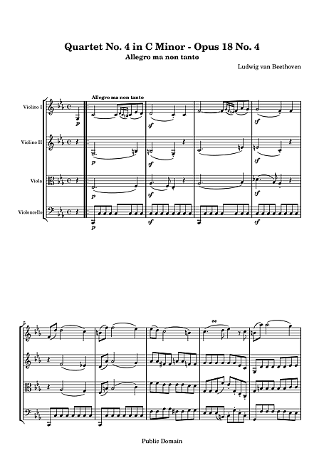 Miniatura de la partitura