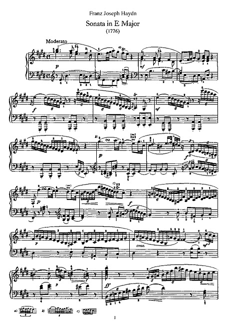 Miniatura de partitura