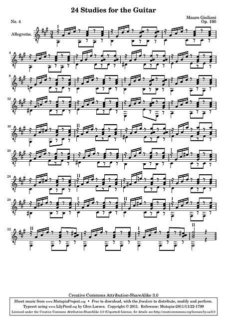 Miniatura di partitura