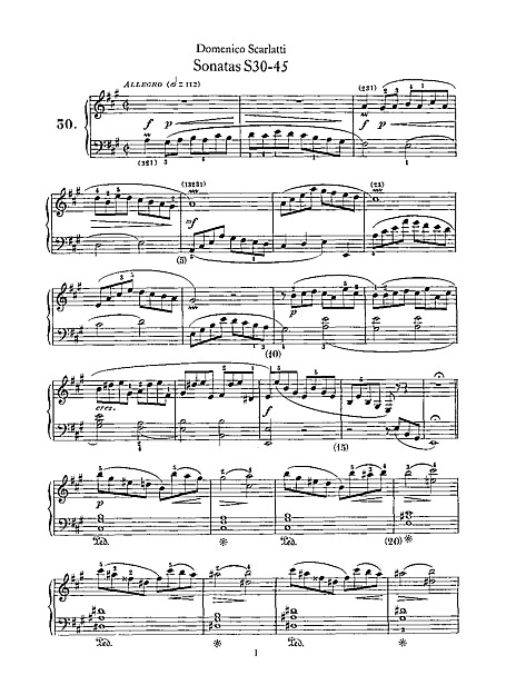 Miniatura de la partitura