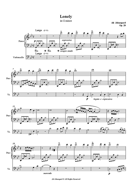 Miniatura de partitura