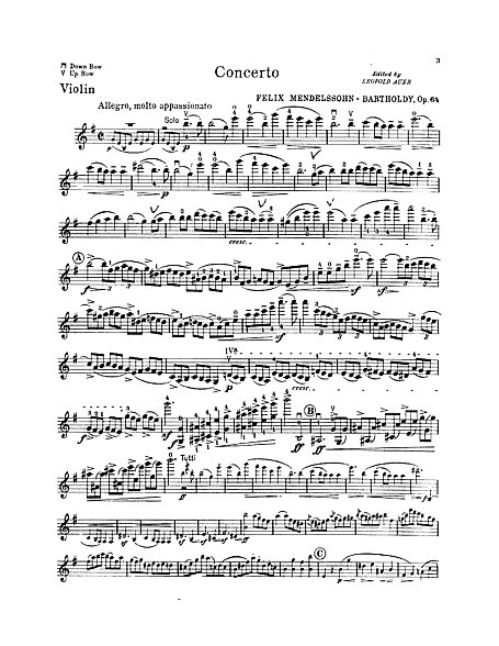 ヴァイオリン協奏曲 （Violin Concerto） Violin part - ヴァイオリン - 楽譜 - カントリーアン
