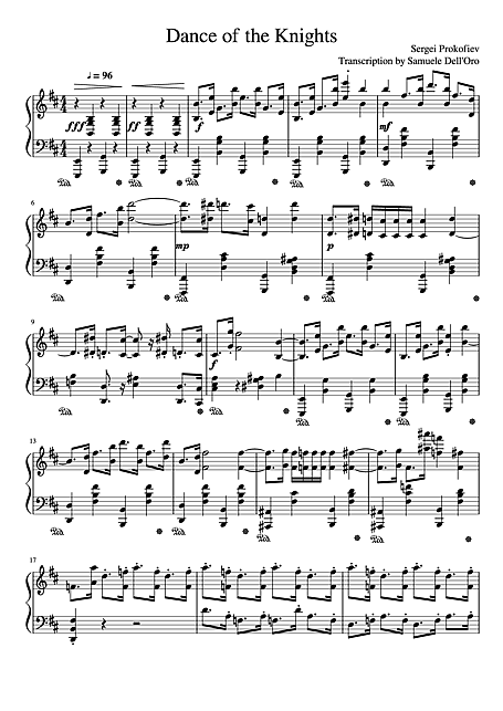 Miniatura de partitura