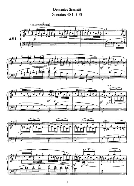 Miniatura de la partitura