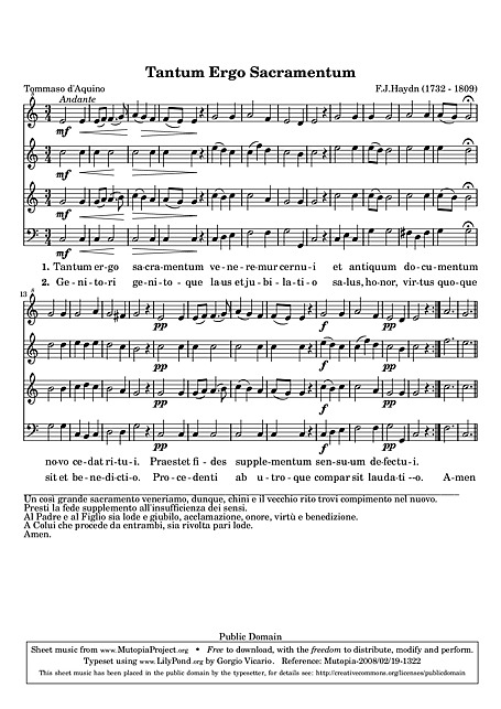 Miniatura de partitura