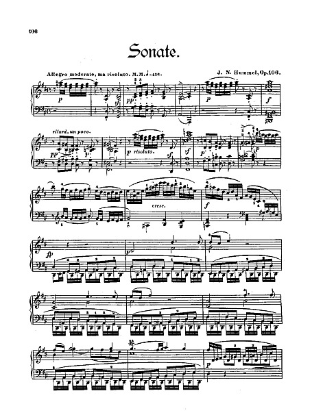 Miniatura di partitura