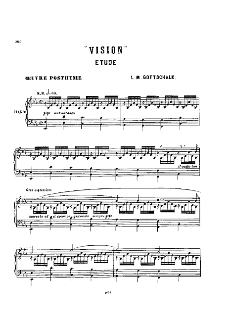 Miniatura de partitura