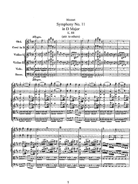 Miniatura de partitura