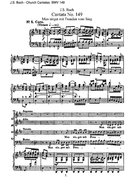 Miniatura de la partitura